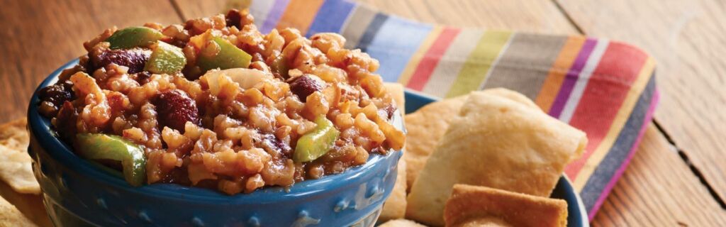 New Orleans-Style Red Beans and Rice Dip