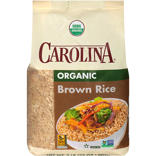 Whole Grain Organic Brown Rice Carolina® Rice