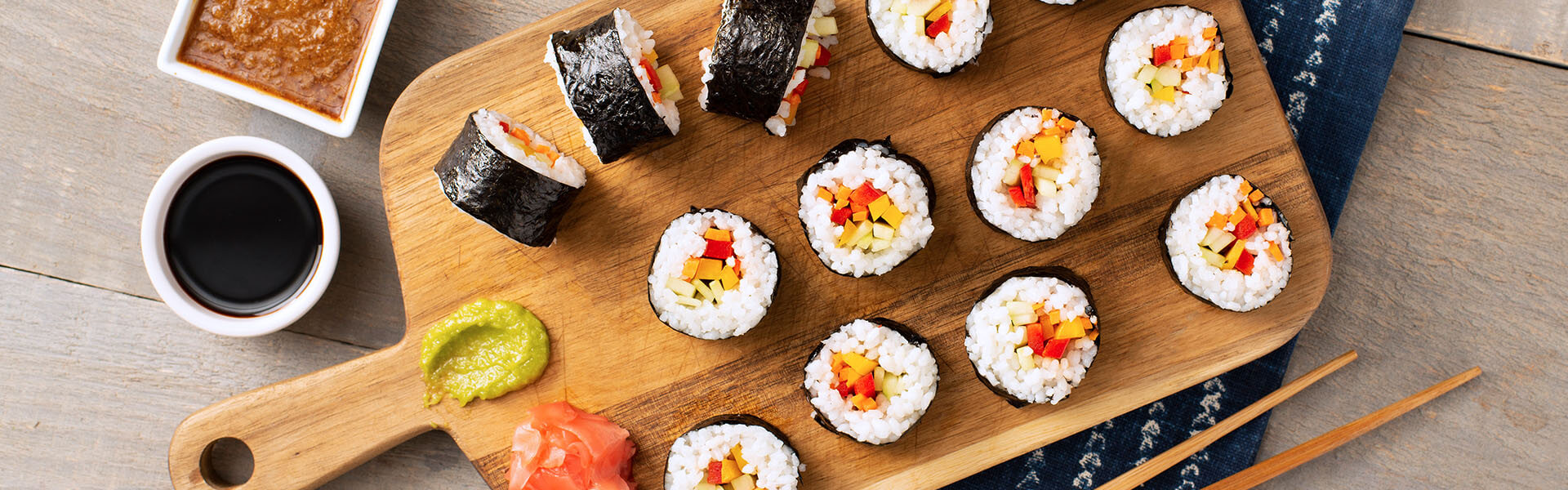 Salmon Maki Sushi With a Twist 