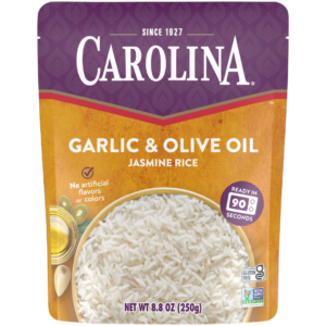Arroz Jazmín Sabor Ajo y Aceite de Oliva Listo Para Calentar