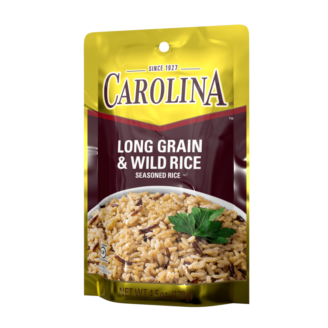 Long Grain and Wild Rice Seasoned Rice Package