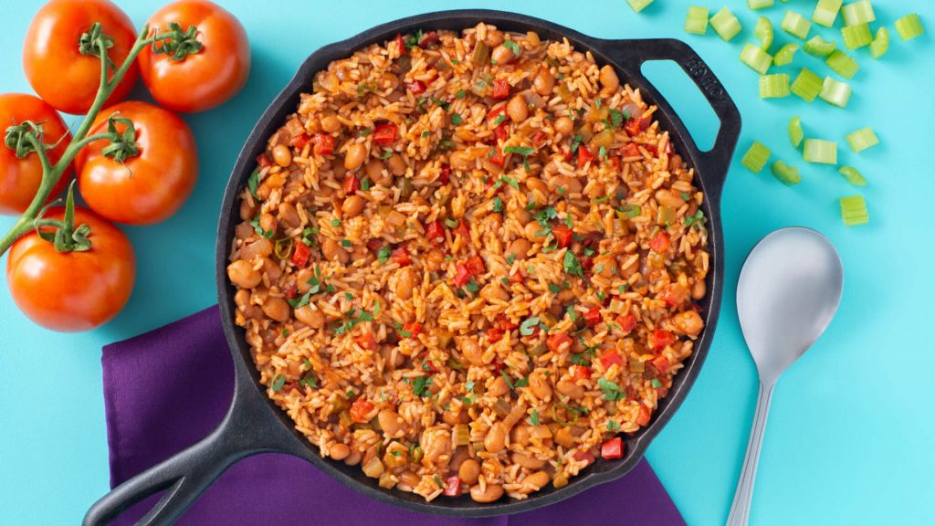 Rice and Beans skillet dinner recipe