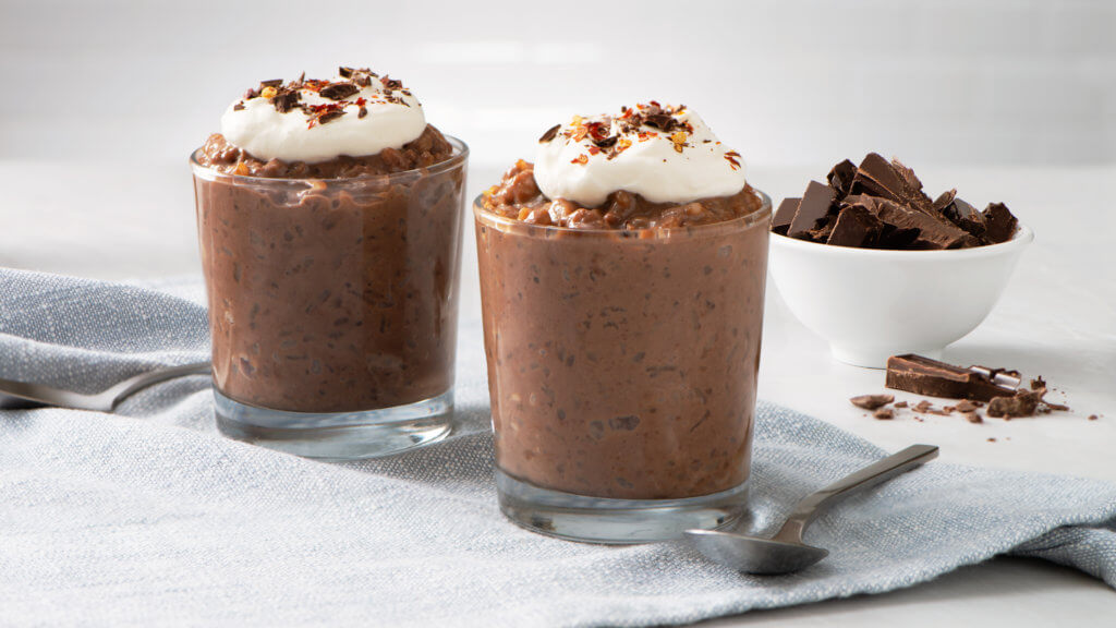 Chocolate Rice Pudding