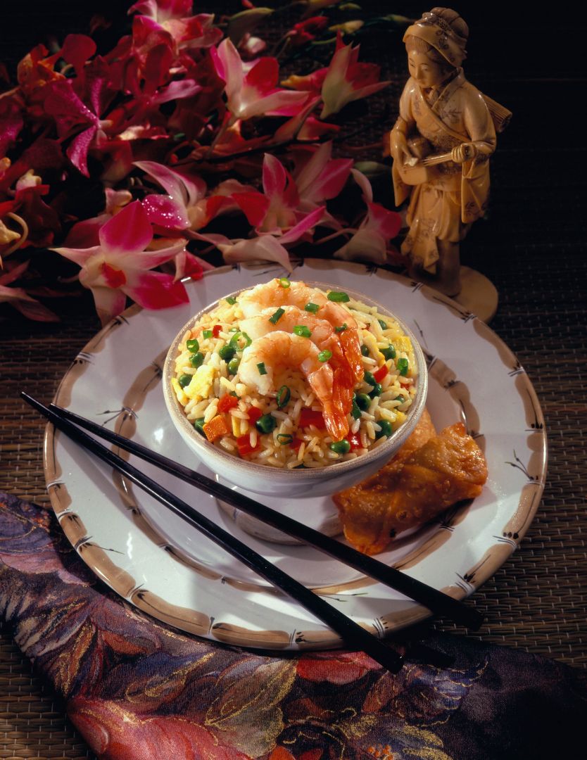 Tender Pork Fried Rice with Bean Sprouts Carolina® Rice