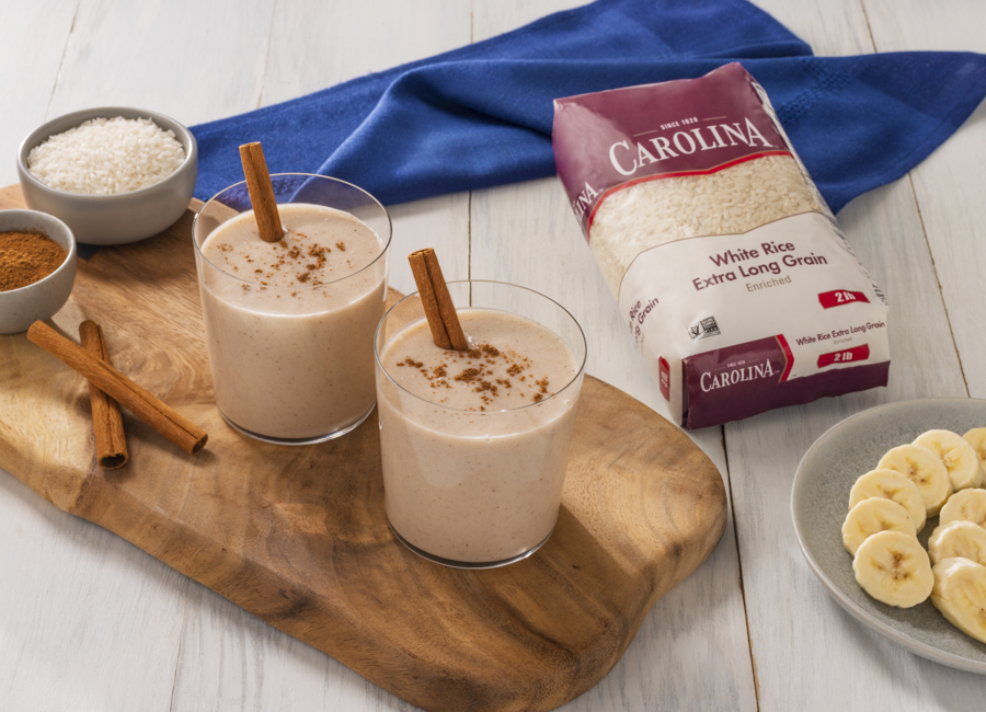 Licuado de horchata con bananas | Arroz Carolina®