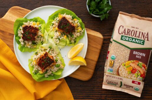 Cajun-seasoned-fish-and-rice-lettuce-wraps