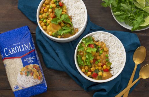 chickpea curry recipe with basmati rice