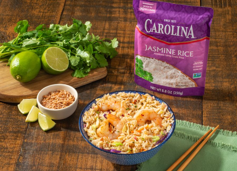 Coconut Flavored Shrimp Fried Rice